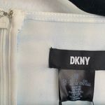 DKNY NWT Puff Sleeve Plaid Midi Dress in Blue Photo 5