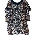 Rachel Roy Women's Leopard Print Sweater Size M Photo 1