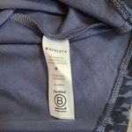 Athleta Women's Dress Size Medium Santorini Thera Printed Mini Dress UFP 50 Navy Photo 6