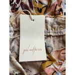 Girl and the Sun Floral Print Dress Off Shoulder Long Sleeve Tiered smocked Mini Pink Size L Photo 7