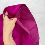 Amanda Uprichard Corella 100% Silk High Waisted Asymmetric Mini Skirt Pink XS Photo 9