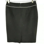 Evan Picone Black Label by Evan-Picone Women's Black Pencil Skirt Size 8 Formal Photo 1