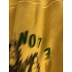 Vintage Gap Sport Reggae Lion Yellow sweatshirt super‎ Rare Bob Marley Rasta S/M Size M Photo 2