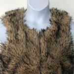 BB Dakota Faux Fur Vest – Fox Brown and Black | Size Small Photo 5