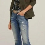 CAbi  Jacket Womens Olive Green Military Academy Blazer Asymmetrical 4120 Photo 0