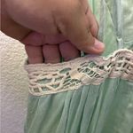 Lulus  Mint Green Lace Double Strap Mini Dress XS Photo 6