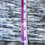 CJ Banks Oversized Hoodie Womens X Black Marled Tunic Top Casual Buttons Cozy Blue Size XL Photo 8