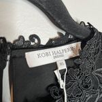 NWT Kobi Halperin black lacy Larae dress Size XS Photo 3