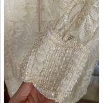 Beaded And Sequined Long White Formal Dress Photo 6