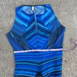 Gottex Venice Maxi Dress Cover Up NWT Sz S Blue Photo 6