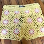 White Fox Boutique White Fox Be my Baby crochet shorts Photo 0
