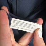 Eloquii  blue linen blend blazer open front 3/4 sleeve size 26 F4 Photo 3