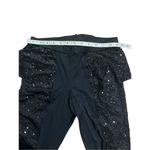 Weissman adult women’s dance performance theater sequin pants size med Black Photo 8