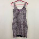 Carmen Marc Valvo Carmen‎ Marc Valvo VTG Tweed Multicolor Scoop Neck Mini Dress Wool Blend Size 6 Photo 6