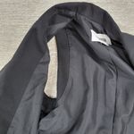 BB Dakota Malcolm Blazer Vest Womens Small Black Notched Lapel Long Line Evening Photo 13