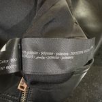 Massimo Dutti  Black Mini Skirt Front Zipper Sheep Leather Sz M Pockets Photo 4