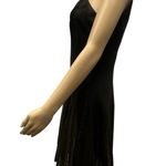 Set Late Edition Vintage Sleeveless Fit Flare Sparkle Dress and Shawl Womens 8 Black Photo 4