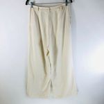 Open Edit Womens Pants Linen Wide Leg Beige Lightweight Size M Photo 1