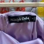 Midnight Doll Purple Homecoming Dress Photo 2