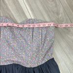 Anthropologie Maeve Addy floral strapless mini dress size 4 Photo 6