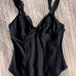 Urban Outfitters Black Corset Structured Bodysuit Photo 0
