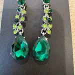 Emerald Green and Lime Drop Earrings Photo 5