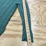 Ralph Lauren LAUREN  Rollneck Cable Knit Sweater Green Size Medium Fisherman Photo 12