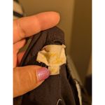 Layerz of Clothing Black Embroidered Blouse XL Rayon Floral Long Sleeve Bohemian Photo 2