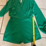 Ark & Co. Kelly Green Romper Photo 3