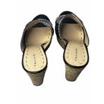 Tahari Women’s  Miami Wedge Black Platform Shoes Size 7.5 Open Toe Photo 9