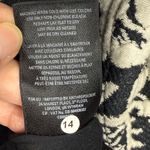 Anthropologie Ettawa  Dress Black White Floral Tapestry Sleeveless‎ Size S Photo 6