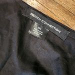 French Connection  cotton Puff Sleeve black poplin cottagecore Maxi Dress xxl nwt Photo 6