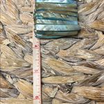 Blue and Green Mother of Pearl Abalone Stretch Bracelet Photo 4