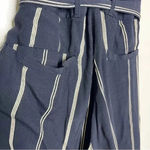 Rails Navy Stripe Sleeveless Belted Jumpsuit Size XS Revolve Hallie Photo 3