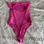 American Eagle  Pink Bodysuit Tube Top Photo 1