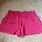 Vanilla Star Jeans Hot pink distressed jean shorts Photo 1