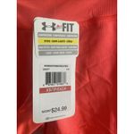 Under Armour Womens XS Fitted Heat Gear Pink Mini Shorts NEW Workout Gym Lift Photo 1