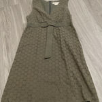 Michael Kors  Olive Green Midi Dress Photo 0