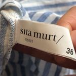 Sita Murt Knit Feelings Blue Stripe Knee Length Skirt Size 36 (2) (XS) Photo 10