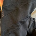 Yogalicious ‎ medium black yoga pants. With see through pattern along leg- 2207 Photo 3