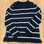 Lauren Ralph Lauren Lady Liberty Collared Sweater Blue Photo 3