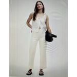 Madewell  The Emmett Wide-Leg Crop Jean: Welt Pocket Vintage Canvas Size 29T Photo 2