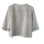 Alfred Dunner  Petite Blazer Jacket Embellished Button‎ 3/4 Sleeve Size 14P Photo 3