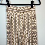 Farm Rio X Anthropologie Women's Wide Leg Palazzo Pants Stripe Geometric Boho XS Photo 3