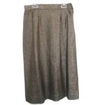 jackie o vintage gold skirt suit size medium 6 8 Photo 3