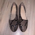 1. State  snake skin leather open side formal flats Photo 6
