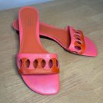 Talbots Women’s Y2K Sandy Slide Sandals. Pink and Orange. Size 7.5. Photo 0