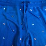 Splendid NWT x Gray Malin Joggers Sweatpants Embroidered Parasol Beach Umbrellas Photo 7