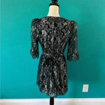 H&M 2020 THE VAMPIRE'S WIFE ×  Silver Lace Mini Dress in size medium Photo 2