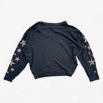 FP Movement Melrose Oversized Graphic Star Long Sleeve Tee Black M Size M Photo 2